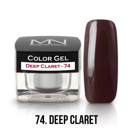 Színes Zselé - 74 - Deep Claret - 4g