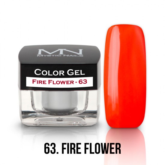 Színes Zselé - 63 - Fire Flower (HEMA-free) - 4g