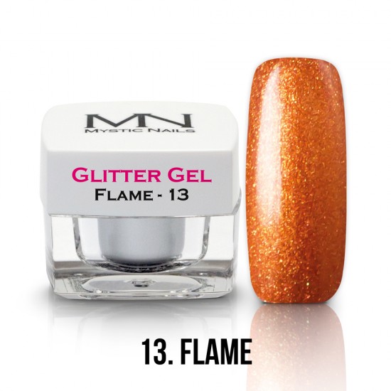 Csillám Zselé - no.13. - Flame - 4g