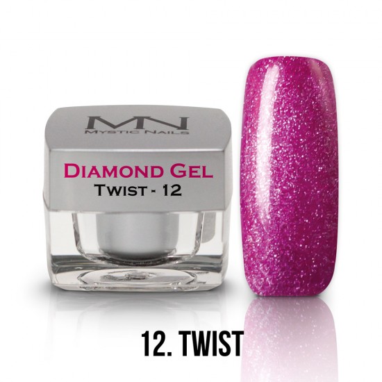 Diamond Zselé - no.12. - Twist - 4g