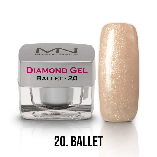 Diamond Zselé - no.20. - Ballet - 4g