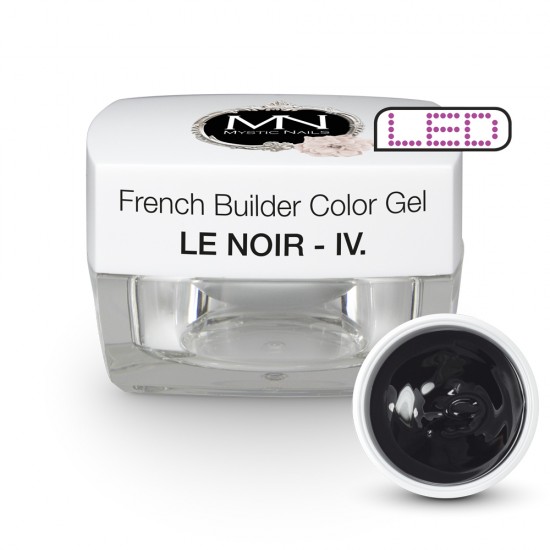 French Builder Color Gel - IV. - le Noir -15g