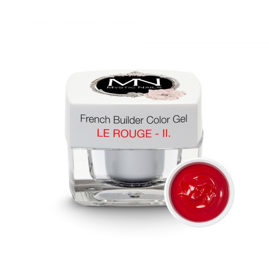 French Builder Color Gel - II. - le Rouge - 4g - Limited Edition