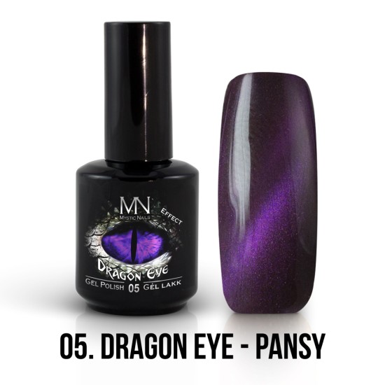Gél Lakk Dragon Eye Effekt 05 - Pansy 12ml 