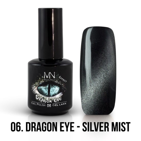 Gél Lakk Dragon Eye Effekt 06 - Silver Mist 12ml 