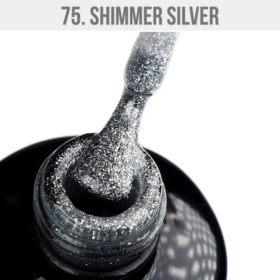Gél Lakk 075 - Shimmer Silver 12ml