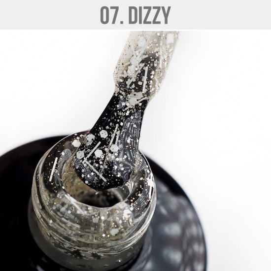 Gél Lakk Dizzy 07 - Dizzy White 12ml 