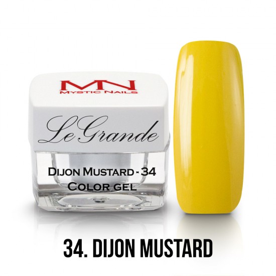 LeGrande Color Gel - no.34. - Dijon Mustard - 4g