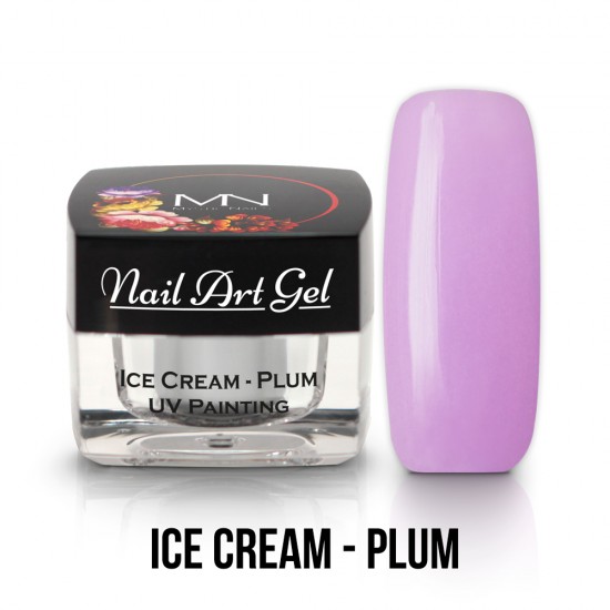 Festő Színes Zselé - Ice Cream - Plum (HEMA-free) - 4g