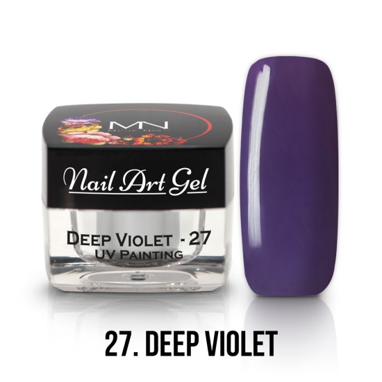 Festő Színes Zselé - 27 - Deep Violet (HEMA-free) - 4g