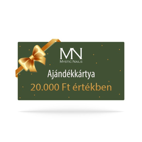 Ajándékutalvány - 20000 Ft értékben