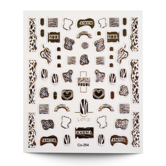 Köröm matrica - Állatminta 03