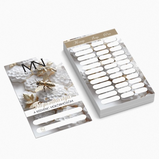 Időpontkártya 2026 Magyar - 02 - Méh (25 db/szett)