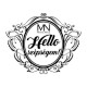Mystic Nails Szalon matrica - 01 - Fekete