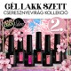 Gél Lakk Szett 02 - Cseresznyevirág kollekció (HEMA-free) - 6 db x 6ml