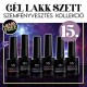 Gél lakk Szett 15 - Szemfényvesztés (HEMA-free) - 6 db x 6ml