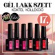 Gél lakk Szett 17 - Koktél (HEMA-free) - 6 db x 6ml
