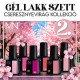 Gél Lakk Szett 02 - Cseresznyevirág kollekció (HEMA-free) - 6 db x 6ml