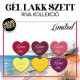 Gél lakk Szett - Riva (HEMA-free) 6 db x 6 ml - Limitált